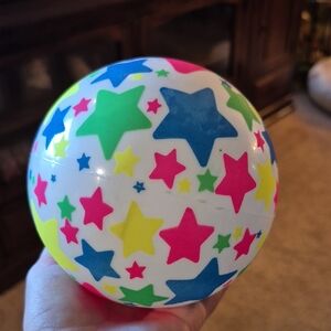 Colorful Star Pattern Ball